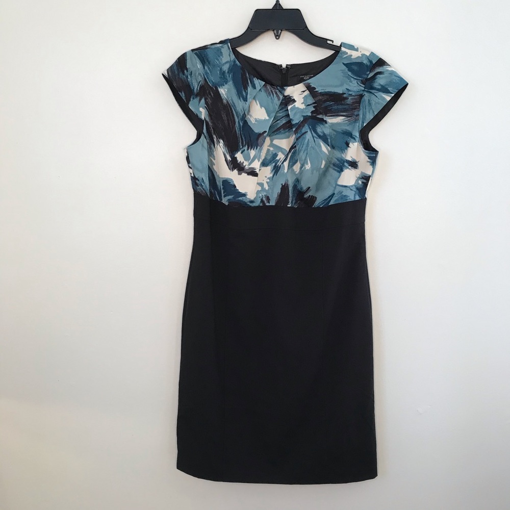Ann Taylor dress with cap sleeve
